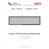 Aber S 1:700-06 — Rambardes/garde-corps pour navires japonais WWII