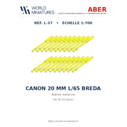 Aber S 1:700 L-037 – Canons...