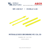 Aber A48017 - Ensemble de 2 canons standard de calibre .50 (12,7 mm) pour mitrailleuses d'aviation américaines Browning M2