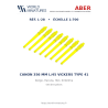 Aber S 1:700 L-028 – Canons 356 mm Vickers Type 41