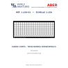 Aber RE-150-01 - Garde-corps à 3 barres, horizontal