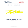 Aber S 1:700 L-014 – Canons 380 mm Bismarck / Tirpitz