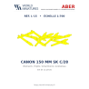 Aber S 1:700 L-015 – Canons 150 mm Marine allemande