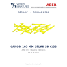 Aber S 1:700 L-017 – Canons 105 mm SKC/33nt Kriegsmarine