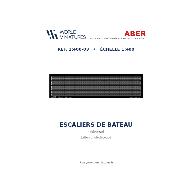 Aber S 1:400-03 – Escaliers de bateau