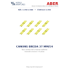Aber S 1:350 L-068 – Canons Breda 37 mm/54 pour navires italiens