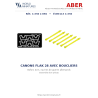 Aber S 1:350 L-046 – Canons Flak 28 avec boucliers pour la marine allemande