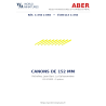 Aber S 1:350 L-040 – Canons de 152 mm pour navires Richelieu, Jean Bart, La Galissonnière