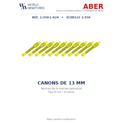 Aber S 1:350 L-024 – Canons...
