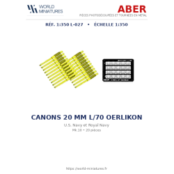 Aber S 1:350 L-027 – Canons...