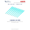 Aber S 1:350 L-018 – Canons 203 mm pour navires type San Francisco