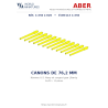 Aber S 1:350 L-020 – Canons de 76,2 mm (3in/50) pour navires U.S. Navy