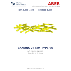 Aber S 1:350 L-023 – Canons...