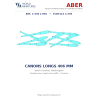Aber S 1:350 L-005 – Canons de 406 mm pour navires américains (Caroline du Nord, Washington)