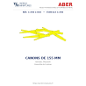 Aber S 1:350 L-010 – Canons de 155 mm pour navires japonais Yamato et Musashi