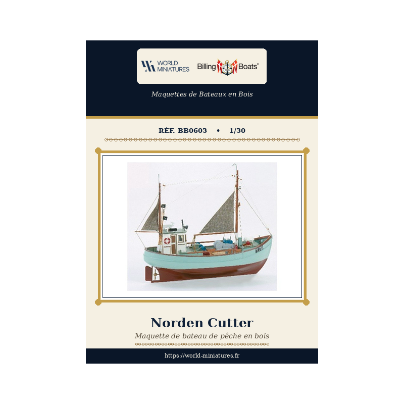 Billing boat	Bb0603	 Norden Cutter 1:30