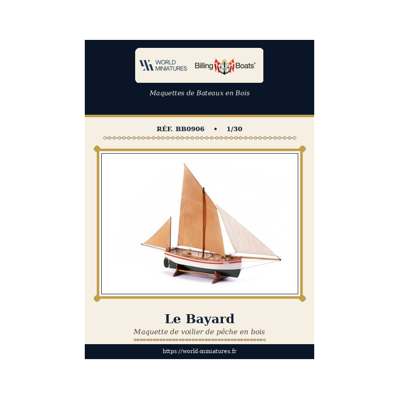 Billing boat	BB0906	 Le Bayard 1:30