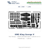 Eduard 17007 – HMS King George V (Tamiya) – 1/700