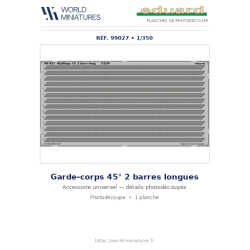 Eduard 99027 – Garde-corps...