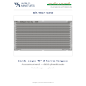 Eduard 99027 – Garde-corps 45' 2 barres longs 1/350