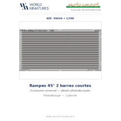 Eduard 99026 – Rampes 45' 2...