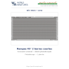 Eduard 99025 – Rampes 45' 2 barres courtes 1/350