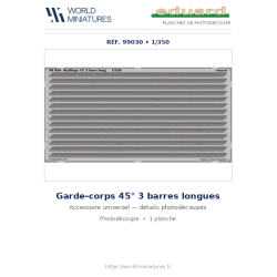 Eduard 99030 – Garde-corps...