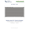 Eduard 99030 – Garde-corps 45' 3 barres de long 1/350