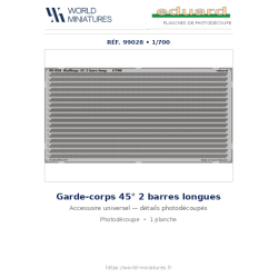Eduard 99028 – Garde-corps...