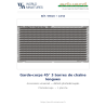 Eduard 99020 – Garde-corps 45' 3 barres de chaîne longs 1/350
