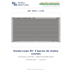 Eduard 99021 – Garde-corps...