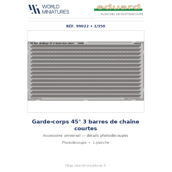 Eduard 99022 – Garde-corps...