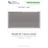 Eduard 99023 – Rampes 45' 3 barres courtes 1/700
