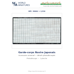 Eduard 99002 – Garde-corps...