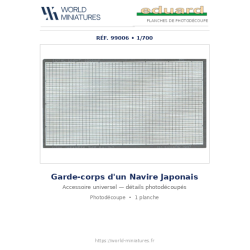 Eduard 99006 – Garde-corps...