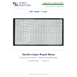Eduard 99007 – Garde-corps...