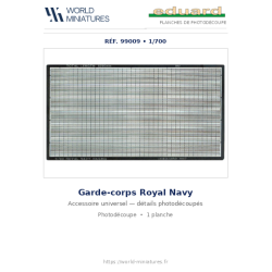 Eduard 99009 – Garde-corps...