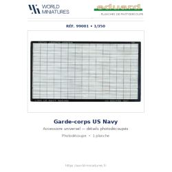 Eduard 99001 – Garde-corps...