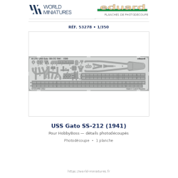 Eduard 53278 – USS Gato...