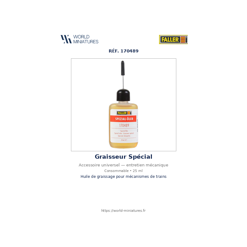 Faller 170489 – Graisseur