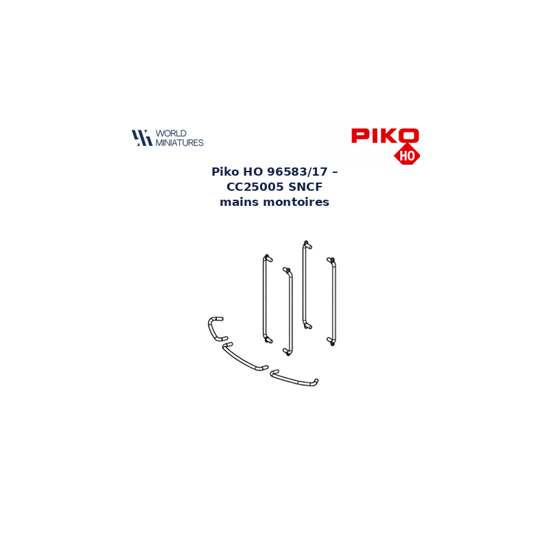 Piko HO 96583/17 – CC25005 SNCF mains montoires