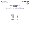 Piko HO 96100/03 – 040DG Étanchéité de cabine / trompe