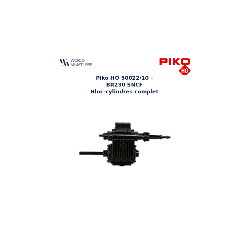 Piko HO 50022/10 – BR230 SNCF Bloc-cylindres complet