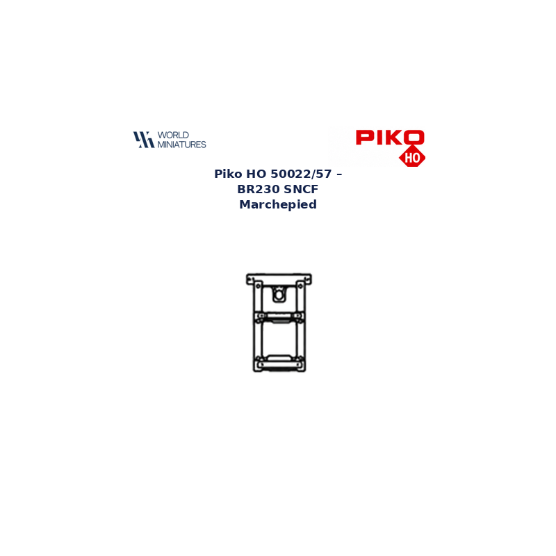 Piko HO 50022/57 – BR230 SNCF Marchepied