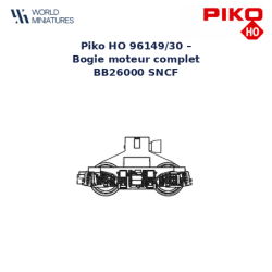 Piko HO 96149/30 – Bogie...