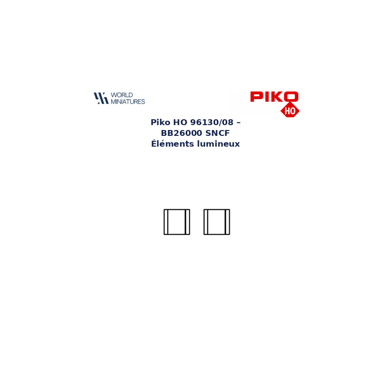 Piko HO 96130/08 – BB26000 SNCF Éléments lumineux