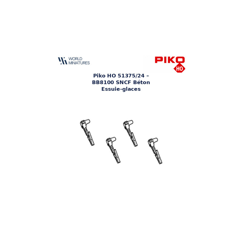 Piko HO 51375/24 – BB8100 SNCF Béton Essuie-glaces