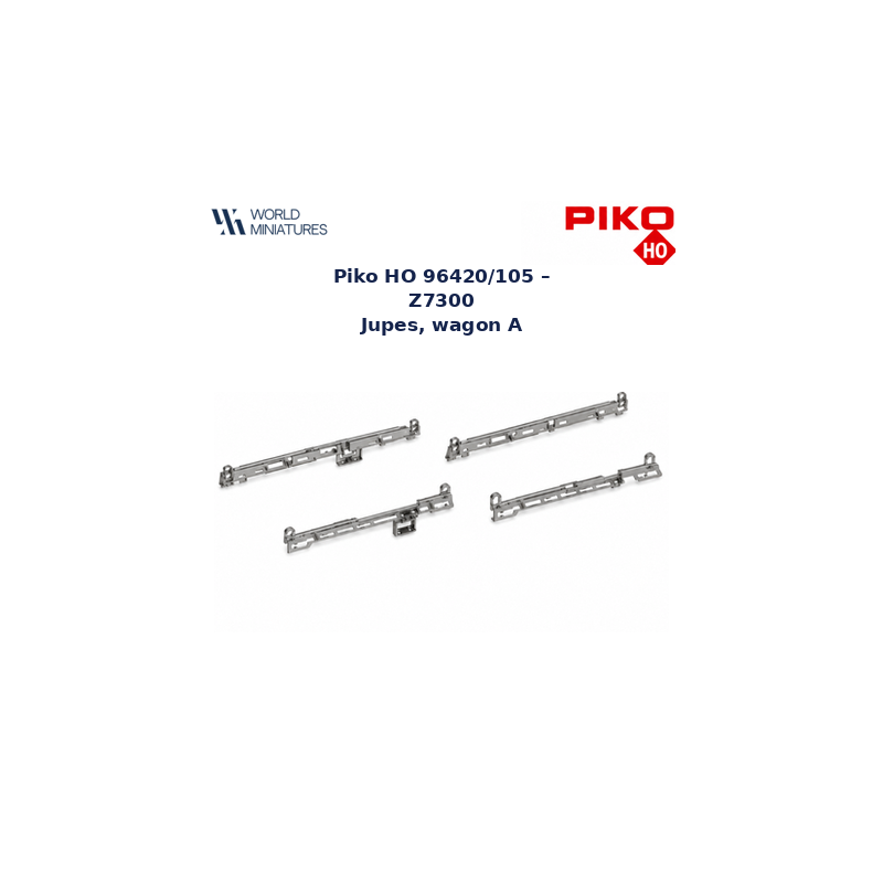 Piko HO 96420/105 – Z7300 Jupes, wagon A