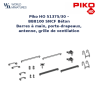 Piko HO 51375/30 – BB8100 SNCF Béton Barres à main, porte-drapeaux, antenne, grille de ventilation