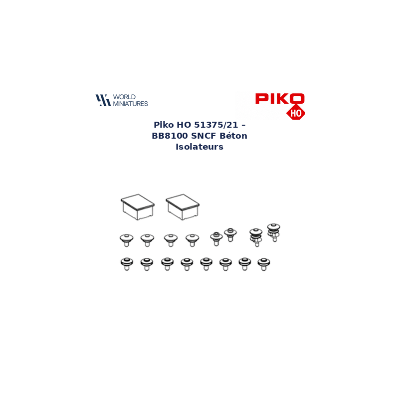 Piko HO 51372/21 – BB8100 SNCF Isolateurs